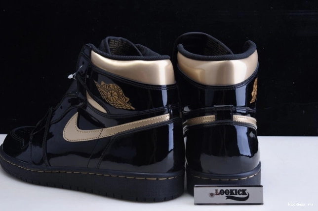 Cheap HIGH (2020) RETRO METALLIC 1 JORDAN GOLD AIR BLACK 555088-032 0813